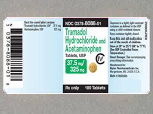 Tramadol Hydrochloride 37.5 mg